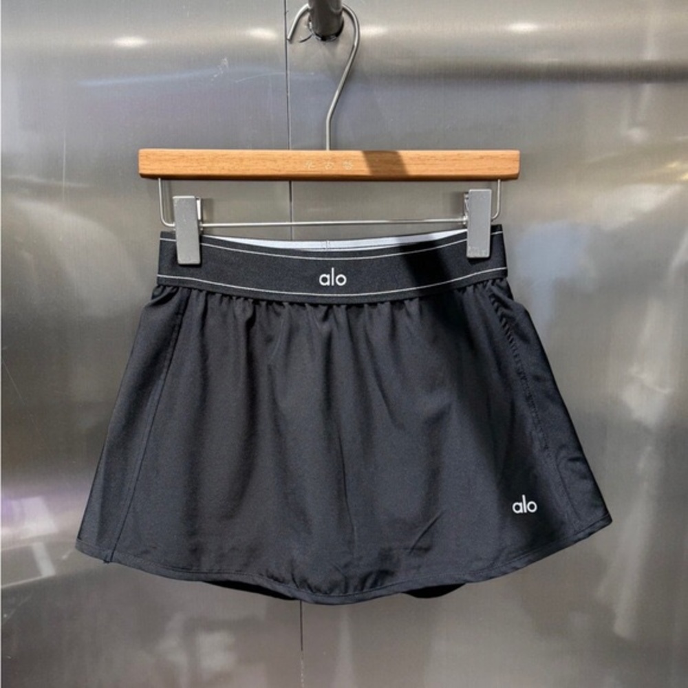 ALO Yoga Black Mini Skirt